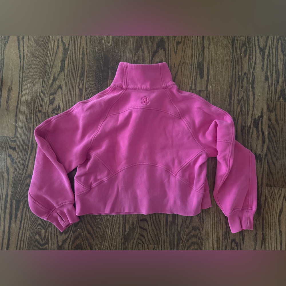 lululemon athletica Pink Half-Zip Sweater - Picture 3 of 3